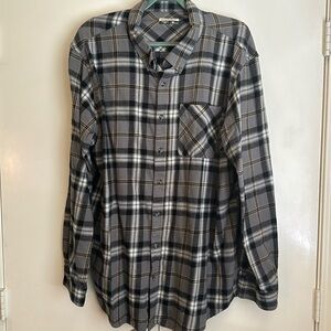 Magellan Outdoors Long Sleeve Flannel Shirt Size 3XL